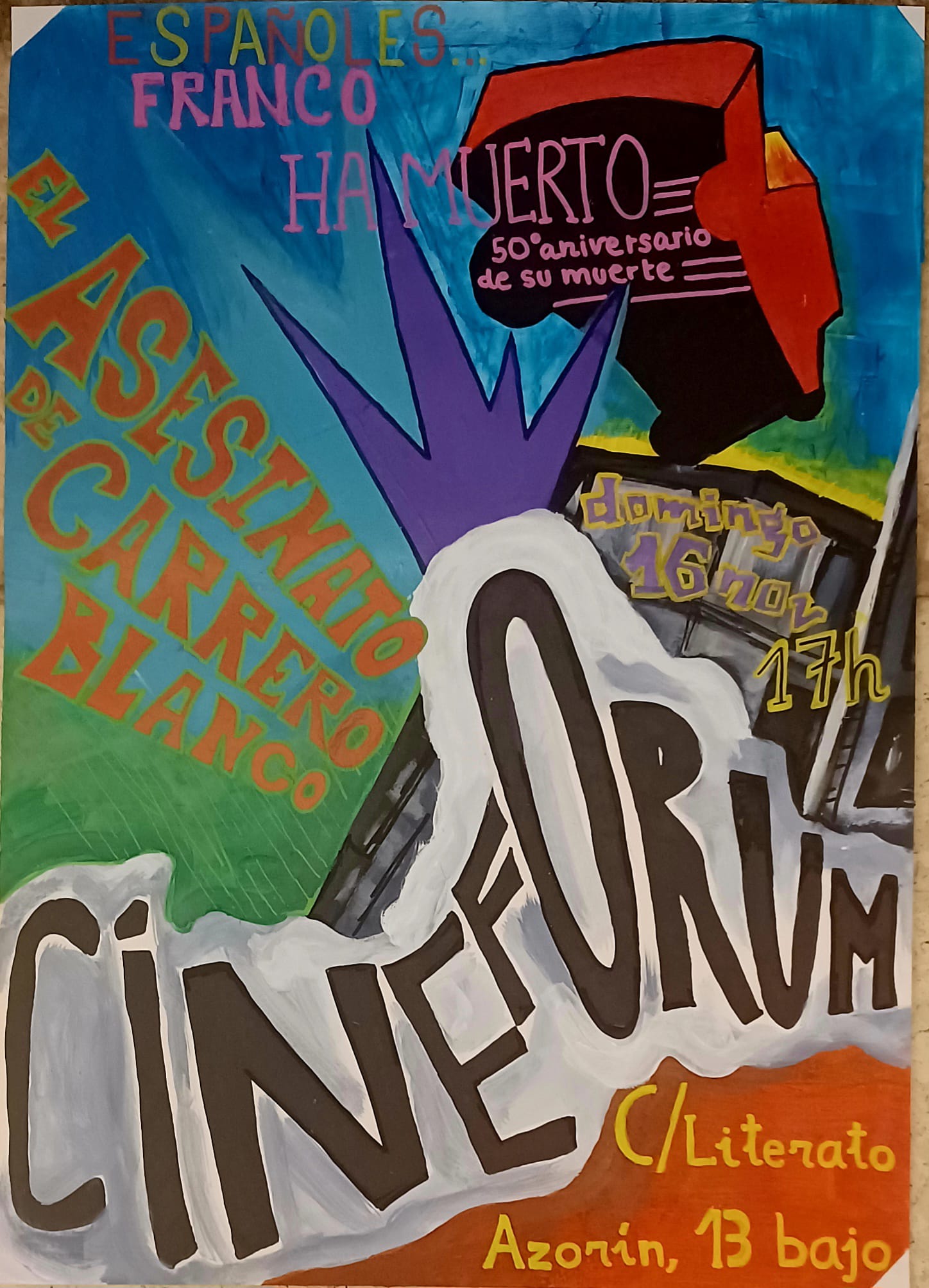 Cinefórum en el 50 aniversario de la muerte de Franco