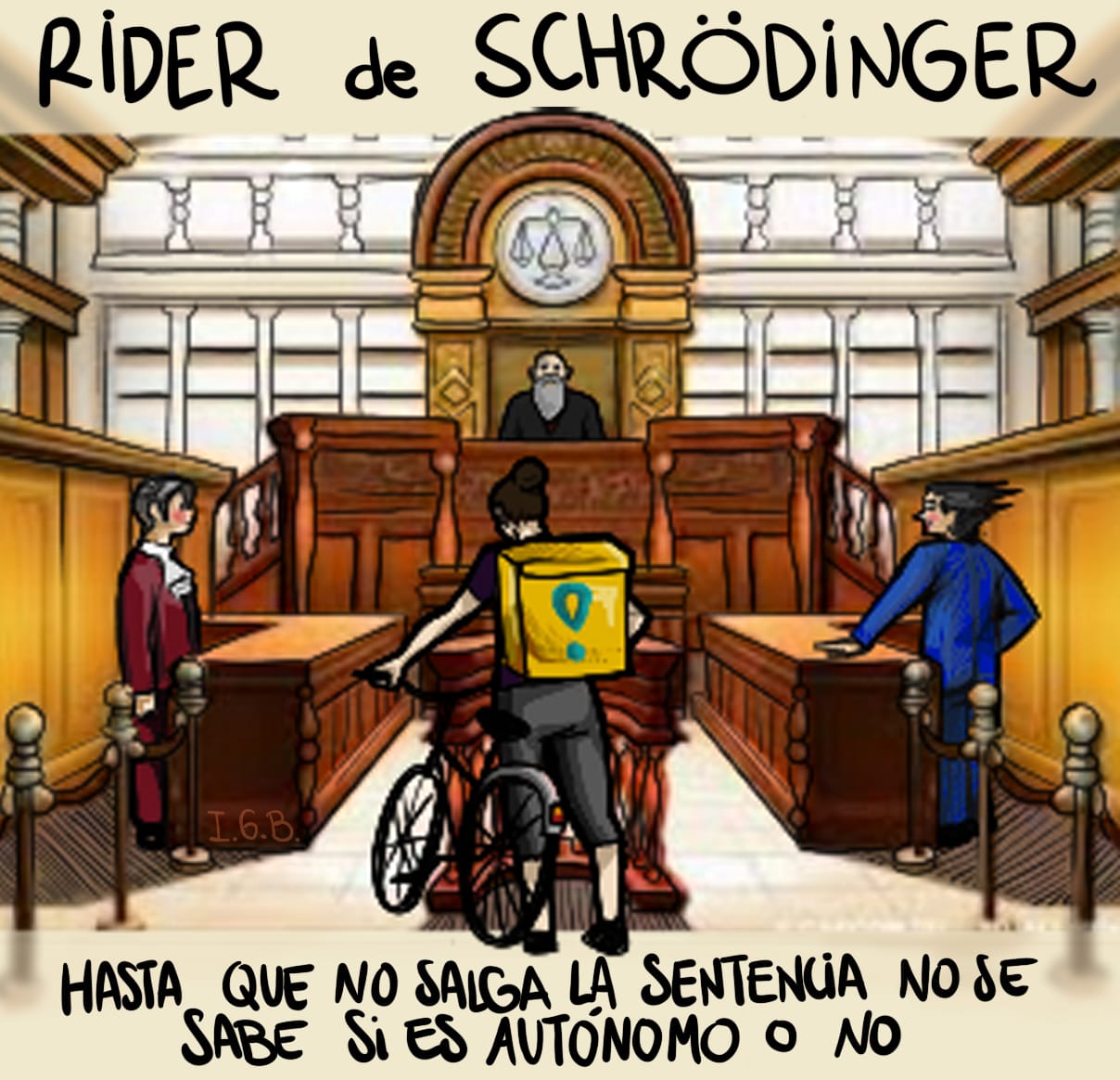 El rider de Schrödinger