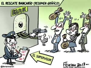 ¡Nos deben más de 100.000 millones! ¿Dónde está nuestro dinero? Han pasado 12 años desde el rescate bancario.