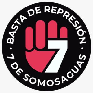 Con las 7 de Somosaguas contra la represión estudiantil. El pasado febrero, siete estudiantes de la Universidad Complutense de Madrid (UCM)