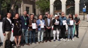 PararLaGuerra convoca una jornada de movilización en todo el país contra el Genocidio en Palestina. El movimiento PararLaGuerra.es ha hecho
