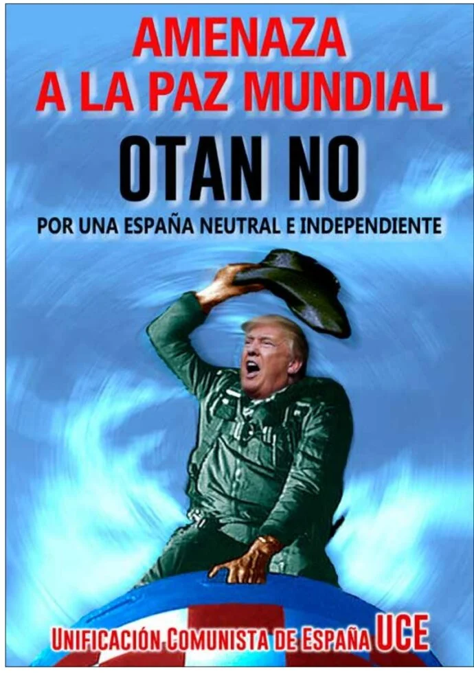 No al rearme de Trump. Nos dicen que el rearme es urgente. Que Trump nos deja solos. Que Europa necesita protegerse. Pero no lo compres.