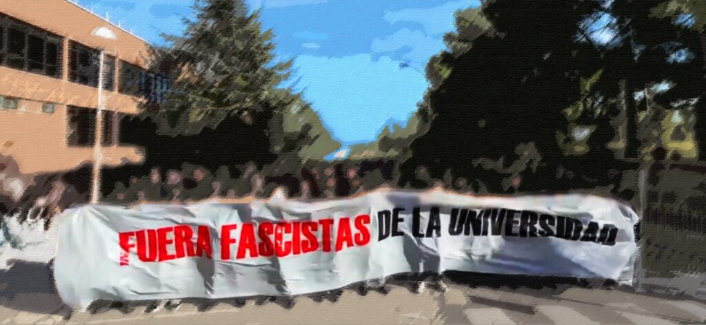 Vito Quiles y su gira universitaria: un espectáculo reaccionario al servicio del marketing ultra. Fuera Fascistas